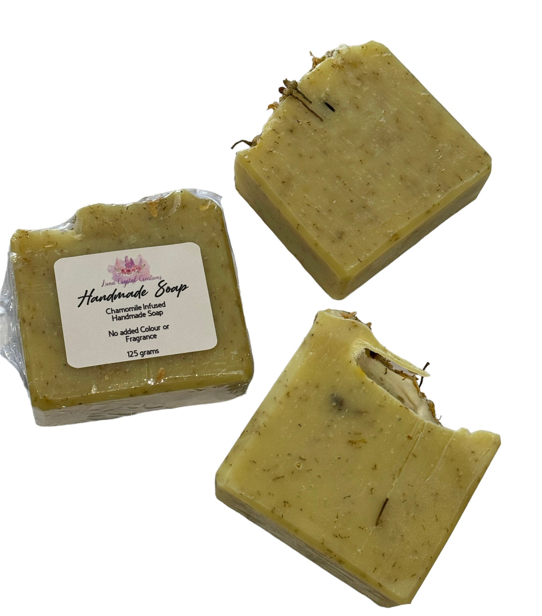 Chamomile Infused Handmade Soap- Unscented