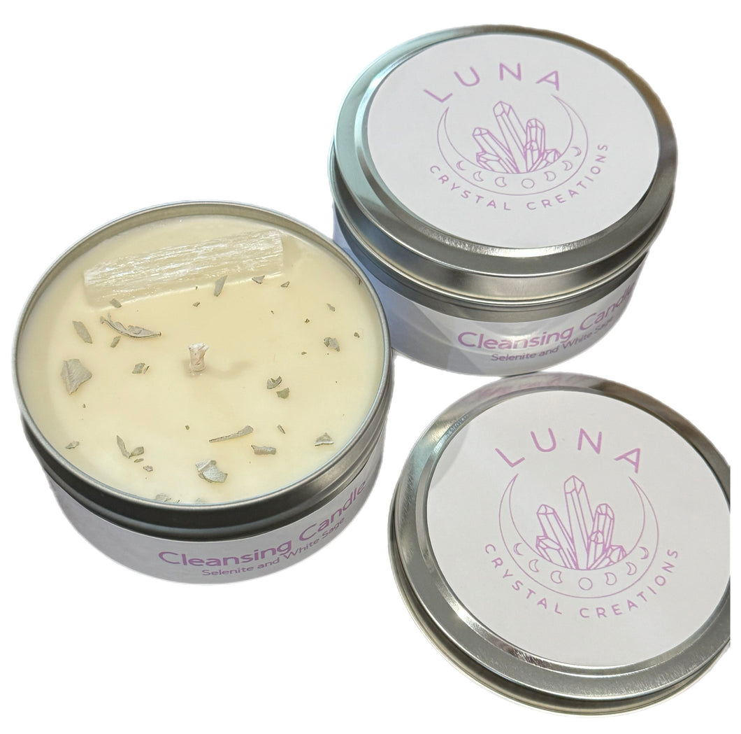 White Sage Cleansing Candle