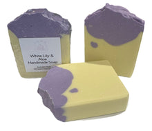 Load image into Gallery viewer, White Lily and Aloe- Handmade Soap
