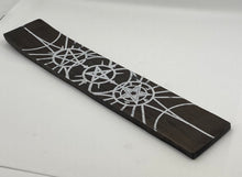 Load image into Gallery viewer, 25cm Mystic Black/White Incense Holder
