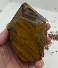 Load image into Gallery viewer, Tiger Eye Semi Polished Point
