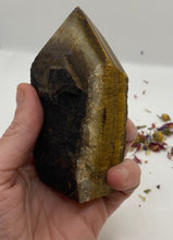 Load image into Gallery viewer, Tiger Eye Semi Polished Point
