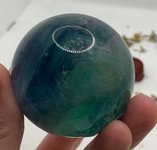 Load image into Gallery viewer, Rainbow Fluorite Sphere
