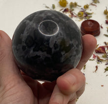 Load image into Gallery viewer, Gabbro Indigo Sphere
