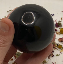 Load image into Gallery viewer, Black Tourmaline Spheres
