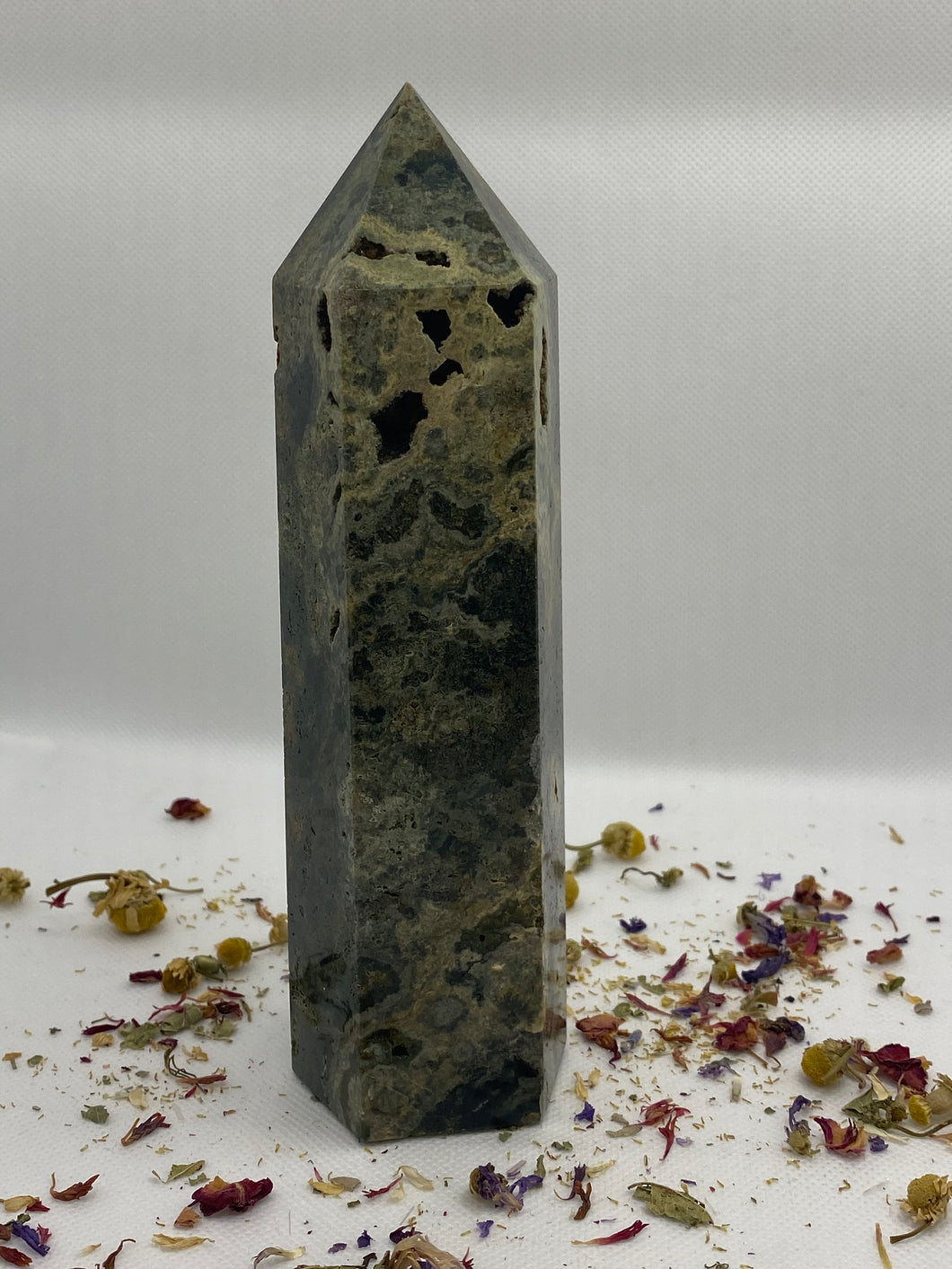 Ocean Jasper 17cm Tower