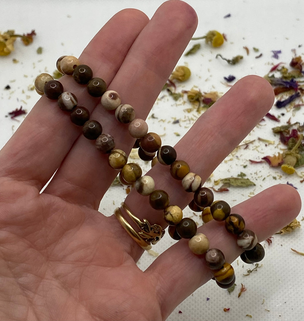 Australian Zebra Jasper Bracelet