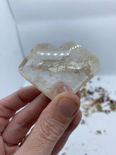 Load image into Gallery viewer, Clear Quartz Faceted Heart
