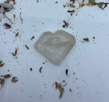 Load image into Gallery viewer, Clear Quartz Faceted Heart
