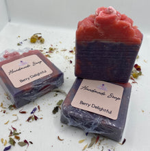 Load image into Gallery viewer, Berry Delightful- Handmade Soap
