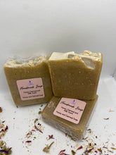 Load image into Gallery viewer, Honey and Oatmeal- Scented Handmade Soap
