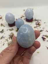 Load image into Gallery viewer, Blue Calcite Eggs
