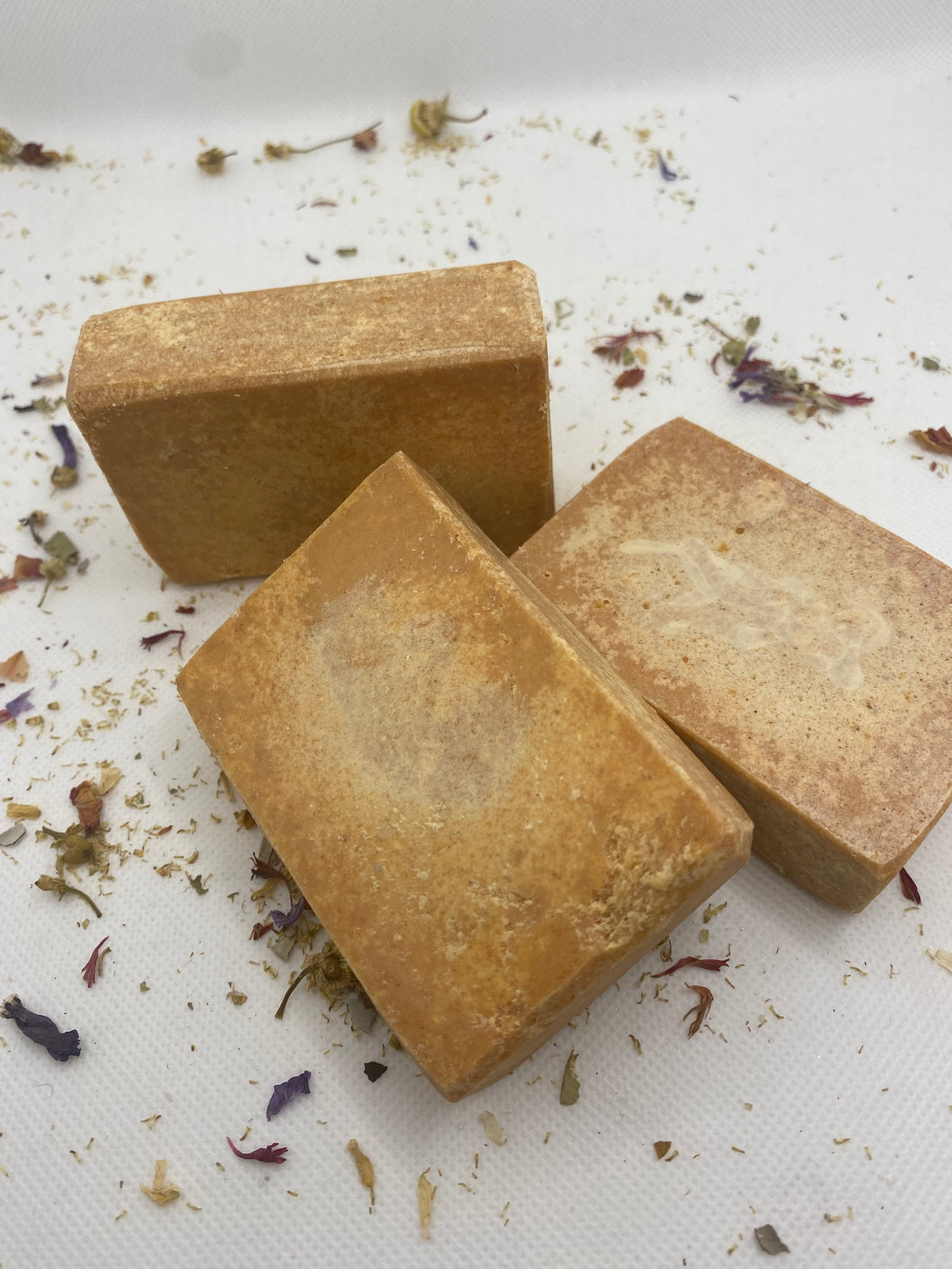 Lemon Verbena Irish Moss (Sea Moss) Salt  Handmade Soap