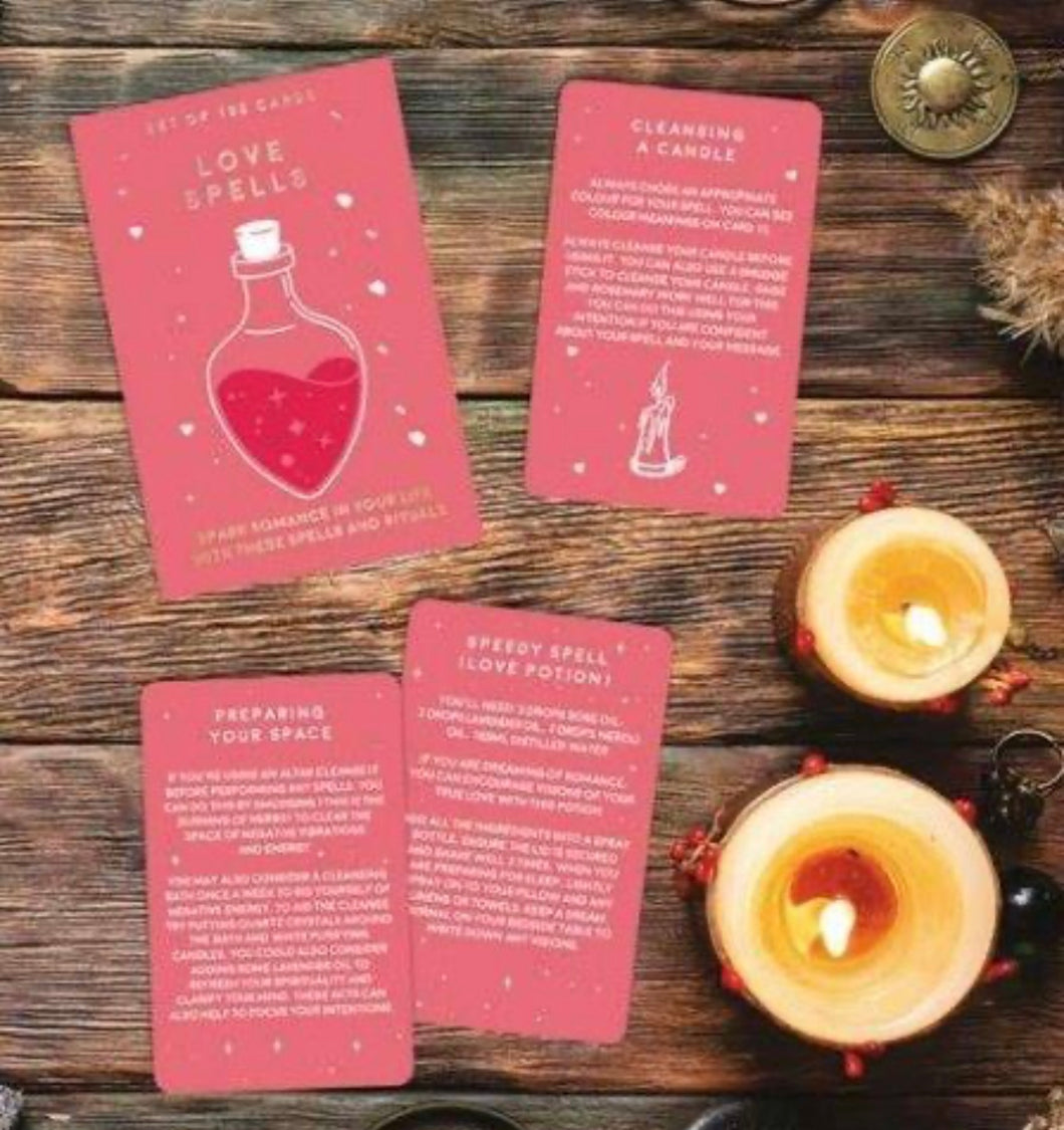 Love Spells: Set of 100 Cards