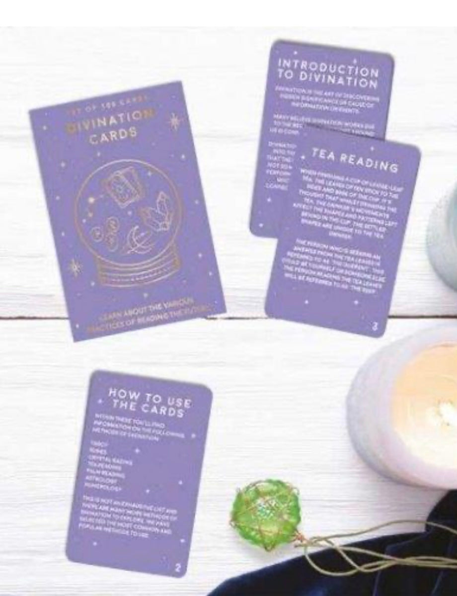 Divination Cards: Set of 100 Cards