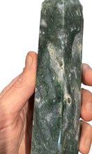 Load image into Gallery viewer, Moss Agate Tower
