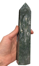 Load image into Gallery viewer, Moss Agate Tower
