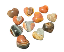 Load image into Gallery viewer, Polychrome Jasper Hearts
