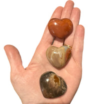 Load image into Gallery viewer, Polychrome Jasper Hearts
