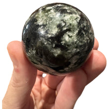 Load image into Gallery viewer, Green Tourmaline Sphere
