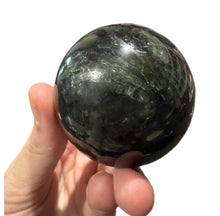 Load image into Gallery viewer, Green Tourmaline Sphere
