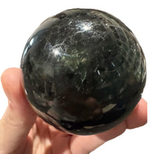 Load image into Gallery viewer, Green Tourmaline Sphere
