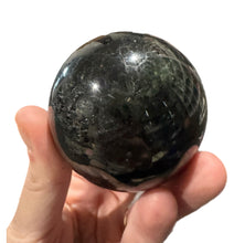 Load image into Gallery viewer, Green Tourmaline Sphere
