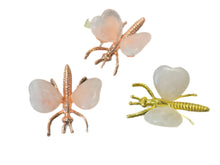 Load image into Gallery viewer, Crystal Dragonfly- Rose Quartz
