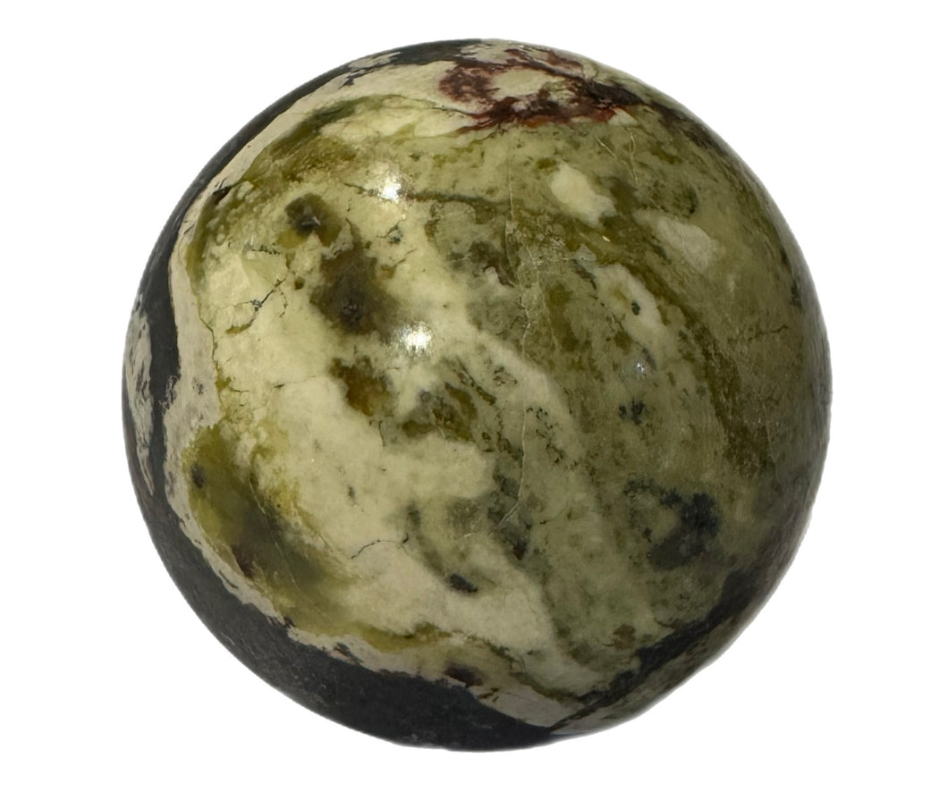 Hematite and Serpentine Sphere