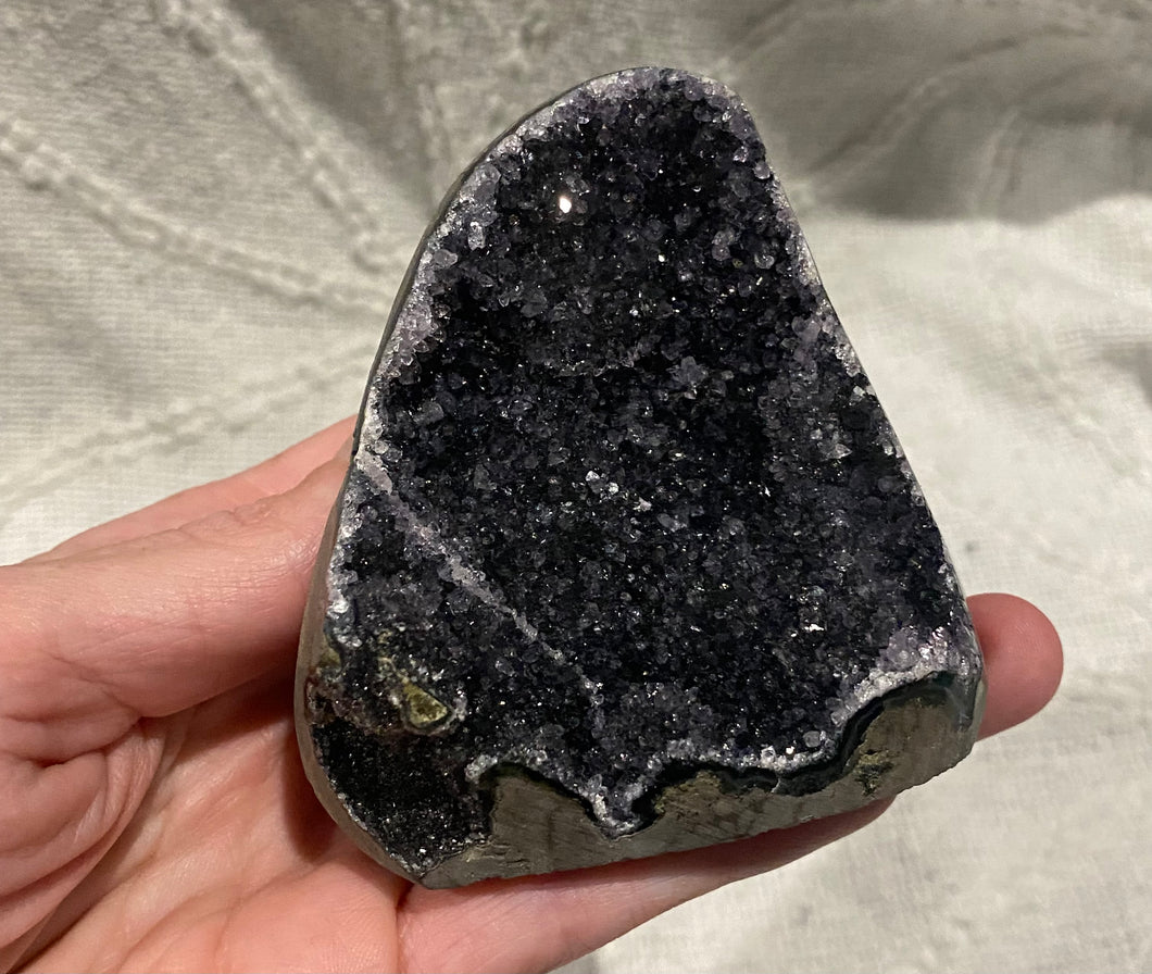 Black Amethyst Cluster