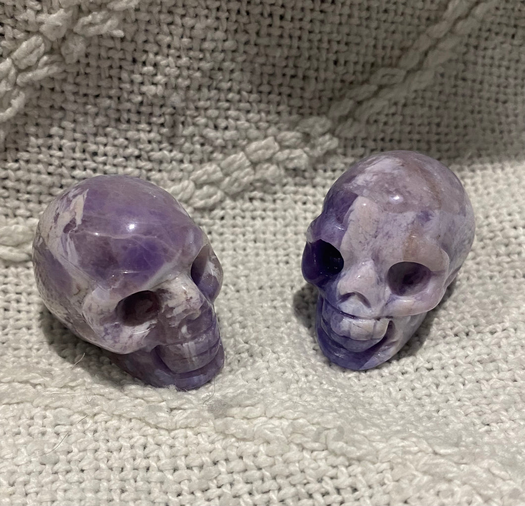 Mini Skull- Amethyst