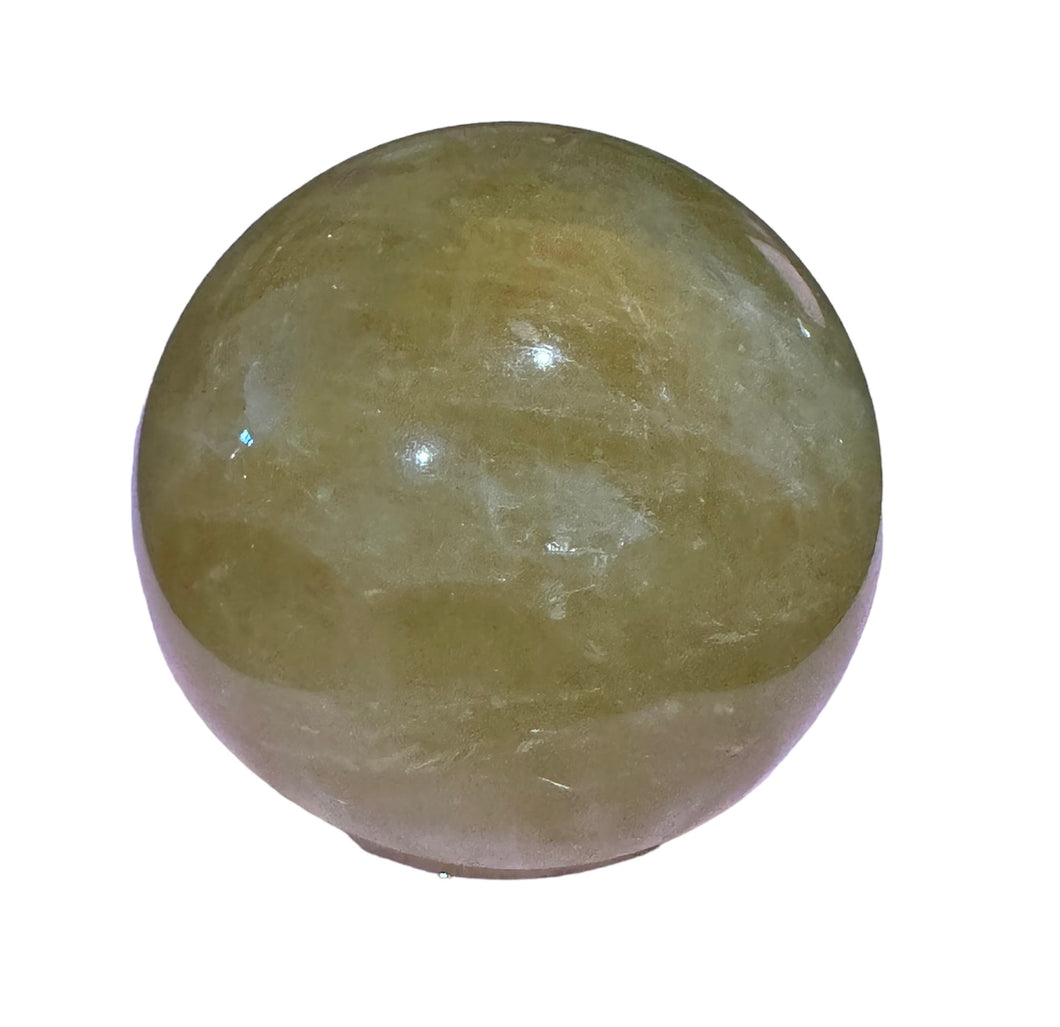 Citrine Sphere- Heat Treated