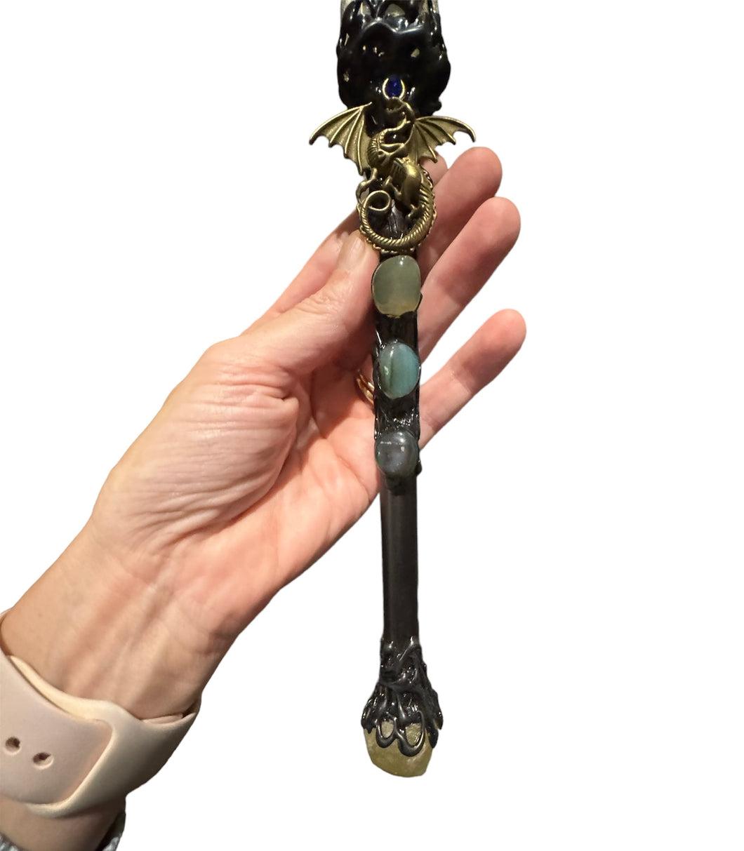 Citrine Wand- Dragon