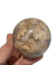 Load image into Gallery viewer, Cherry Blossom Agate Sphere
