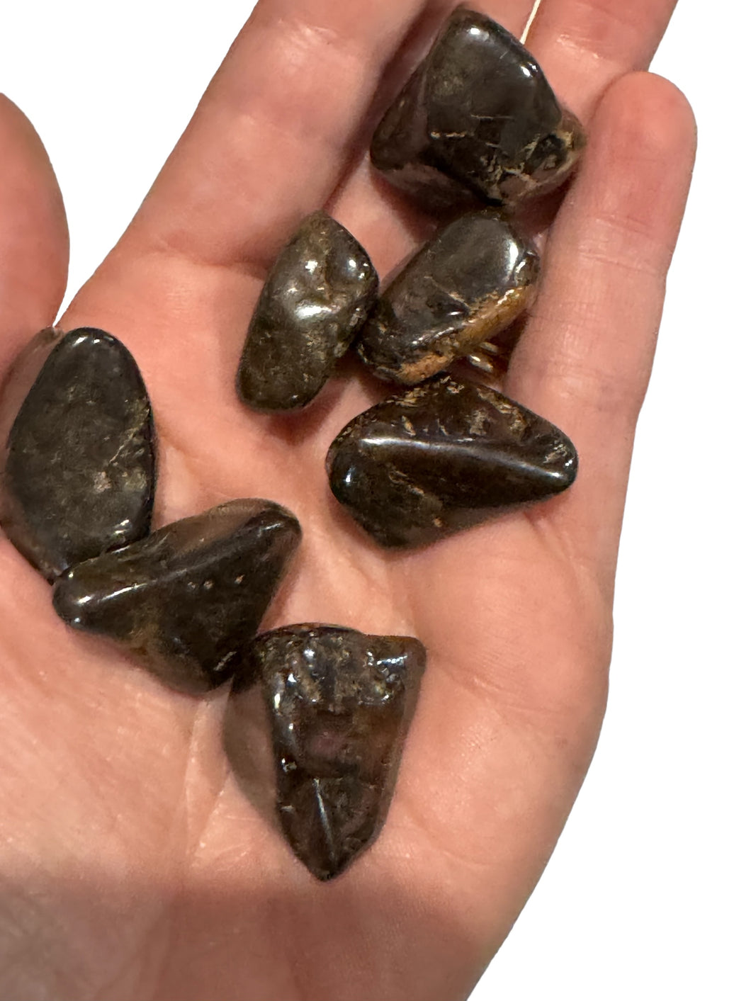 Golden Hematite Tumble