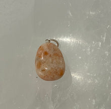 Load image into Gallery viewer, Sunstone | Tumbled | Pendant | with Sterling Silver
