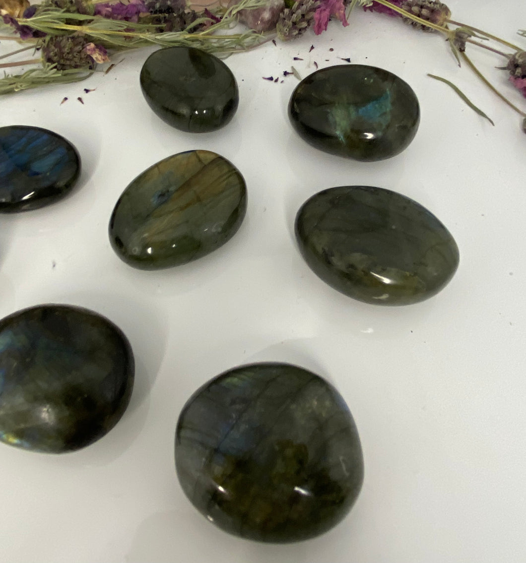 Labradorite Palm Stone