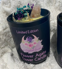 Load image into Gallery viewer, Limited Edition- Flower Agate Mini Tower Candle
