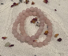 Load image into Gallery viewer, Rose Quartz Bead Bracelet
