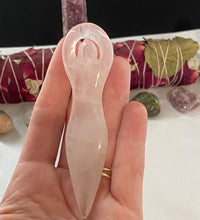 Load image into Gallery viewer, Amethyst or Rose Quartz Goddess
