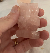 Load image into Gallery viewer, Rose Quartz Owl
