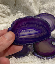 Load image into Gallery viewer, Agate Slice-Purple
