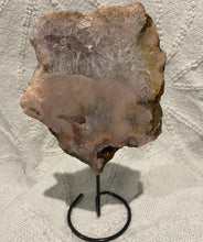 Load image into Gallery viewer, Pink Amethyst on stand
