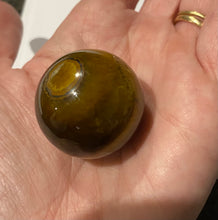 Load image into Gallery viewer, Tigers Eye Sphere 32mm
