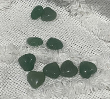Load image into Gallery viewer, Green Aventurine Mini Hearts
