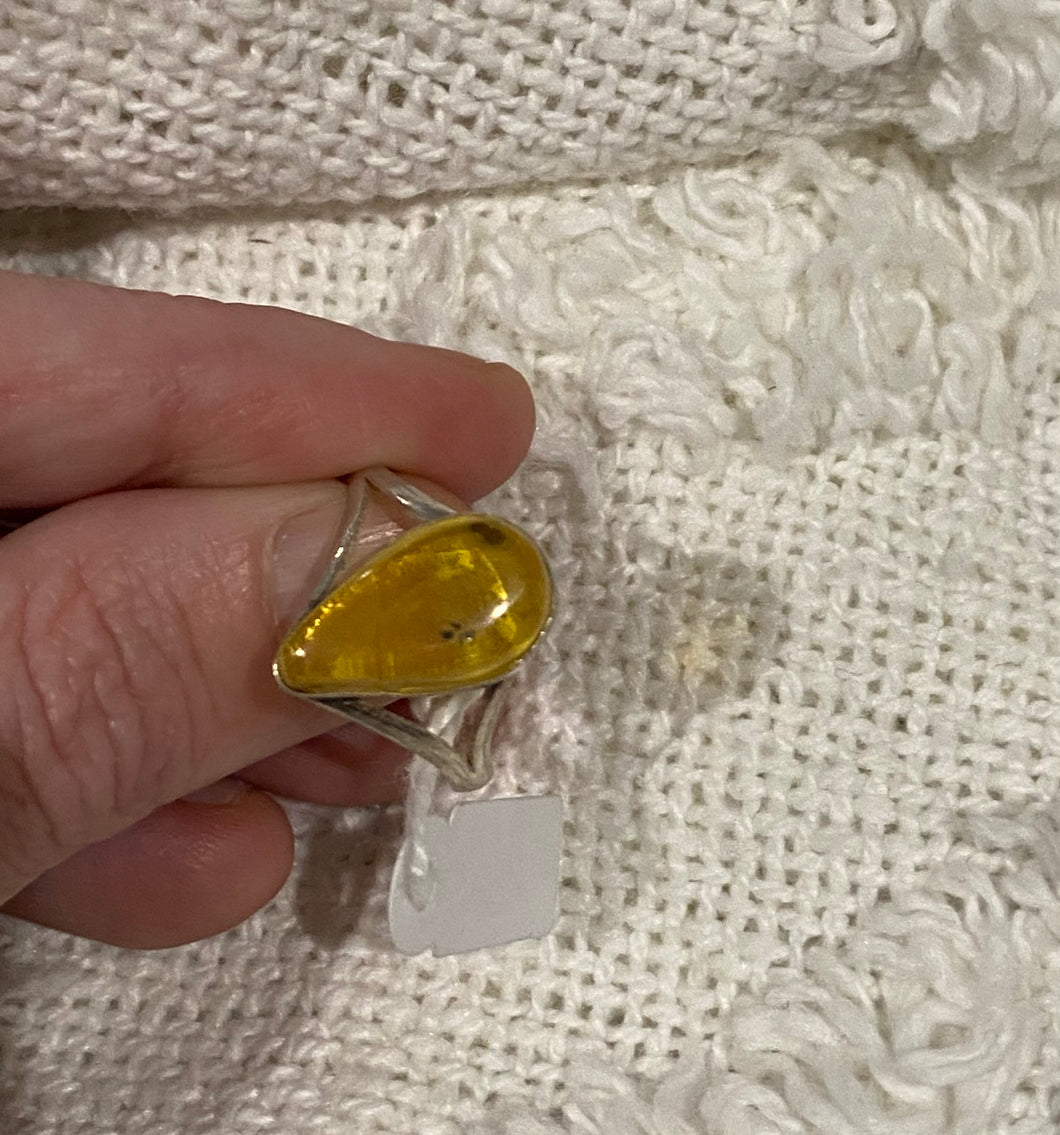 Amber Ring- Small
