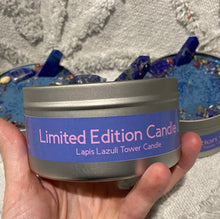 Load image into Gallery viewer, Limited Edition Candle- Lapis Lazuli Tower
