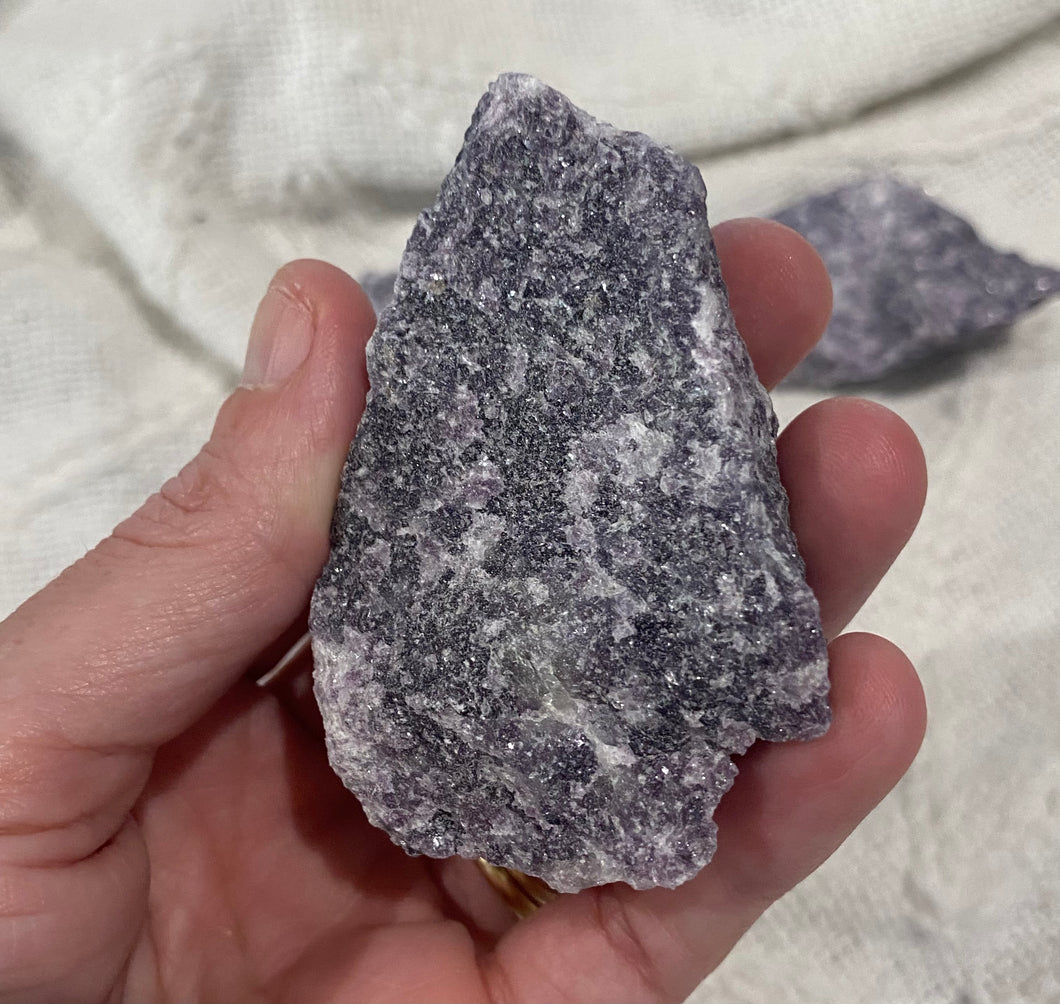 Lepidolite rough