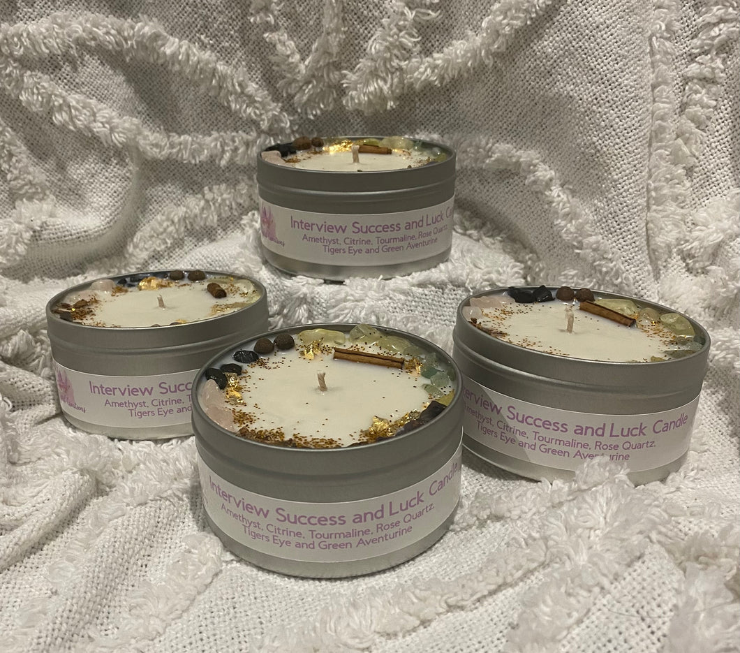 Interview Luck and Success Intention Candle