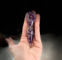 Load image into Gallery viewer, Amethyst or Rose Quartz Goddess
